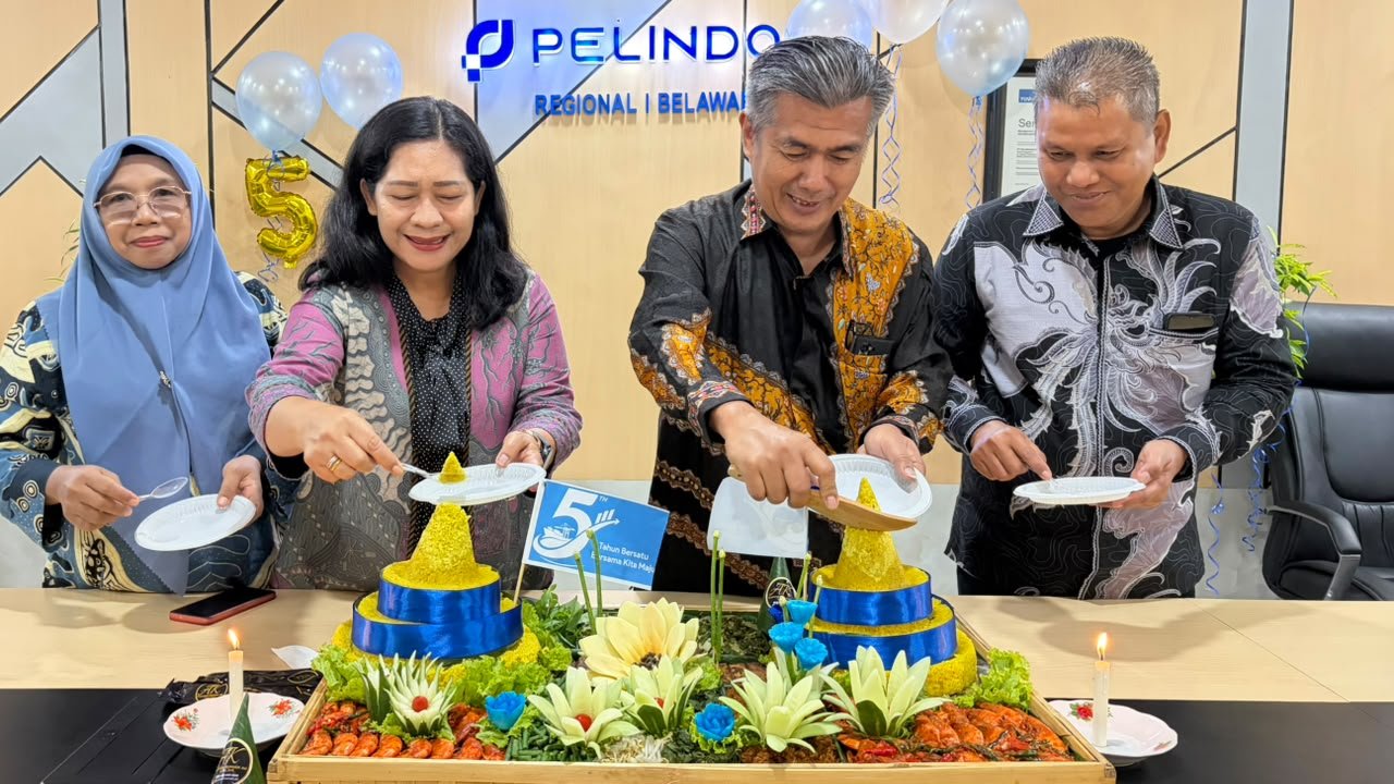 Hari Pelindo ke-5, Regional 1 Belawan Refleksikan Perjalanan dan Perkuat Semangat Transformasi