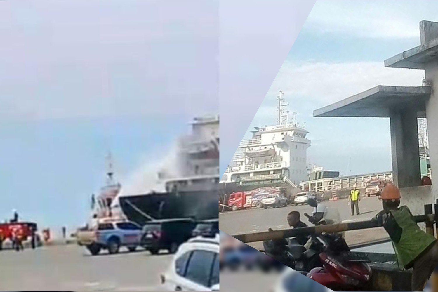 Kebakaran KM Bintang Mas HSB 7 di Belawan, Api Berhasil Dipadamkan Tanpa Korban Jiwa